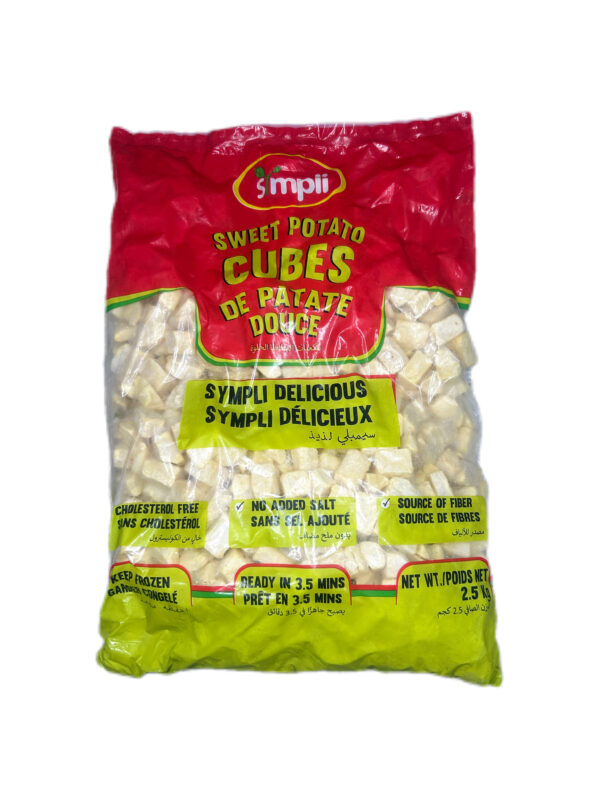 Sweet Potato Cubes