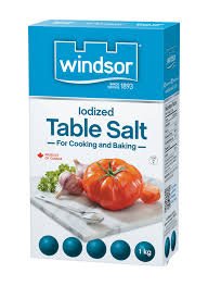 Windsor Iodized Table Salt