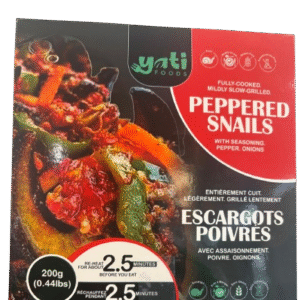 Frozen Peppered Snails