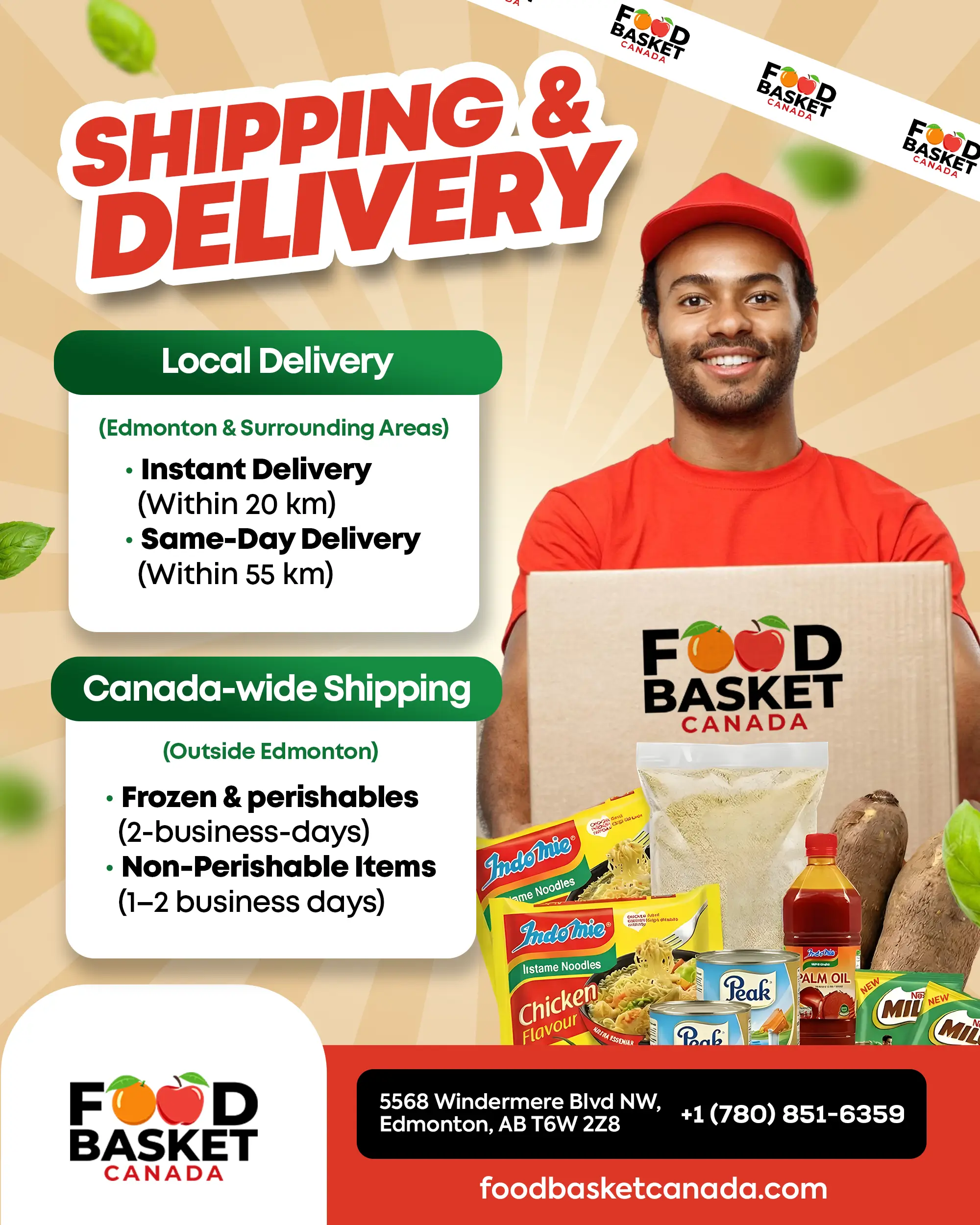 Online African Foods - Deliver all over Edmonton and Canada