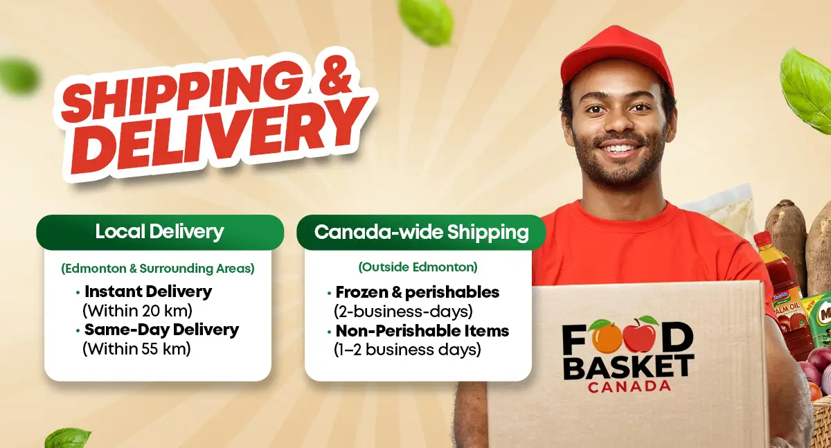 Online African Foods - Deliver all over Edmonton and Canada