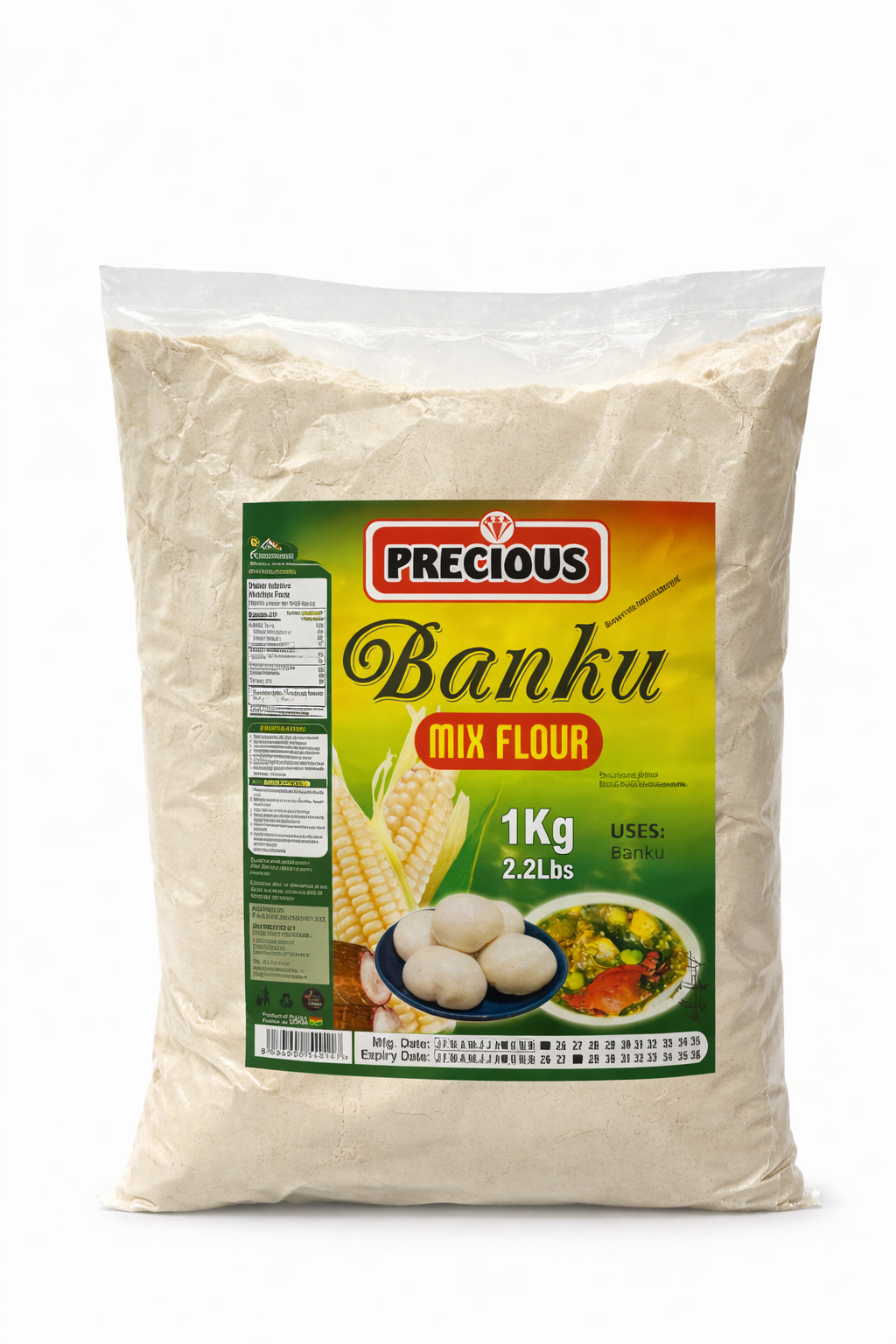 Precious Banku Mix - FoodBasket African Store Edmonton Alberta Canada Precious Banku Mix