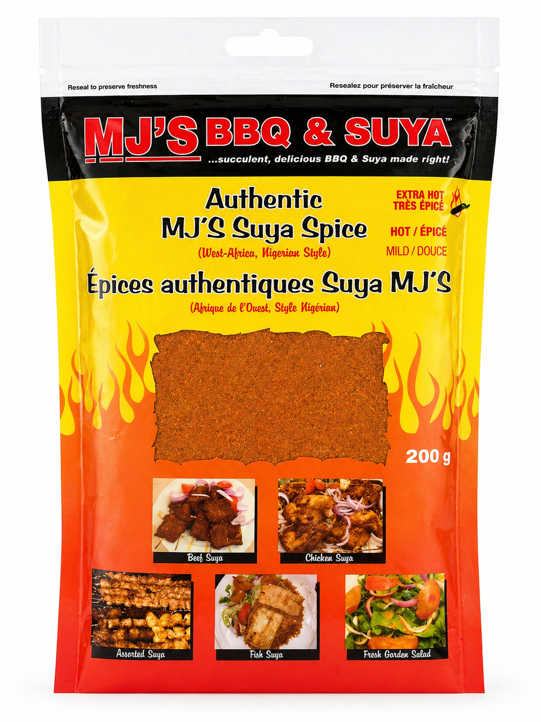 MJ's Suya Spice - FoodBasket African Store Edmonton Alberta Canada MJ's Suya Spice