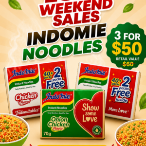 3 boxes Indomie