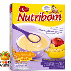 Nutribom Baby Cereal Rice Honey Wheat Multigrain Banana Apple
