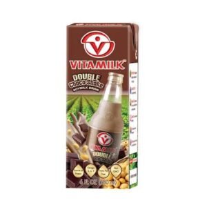 Vitamilk Double Choco Shake Tetra Pack Ready-to-Drink Chocolate Soy Milk
